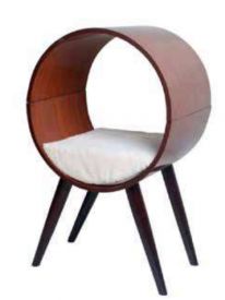 image of Biozoo Lounge Cat Chair 52x39x87 Cm